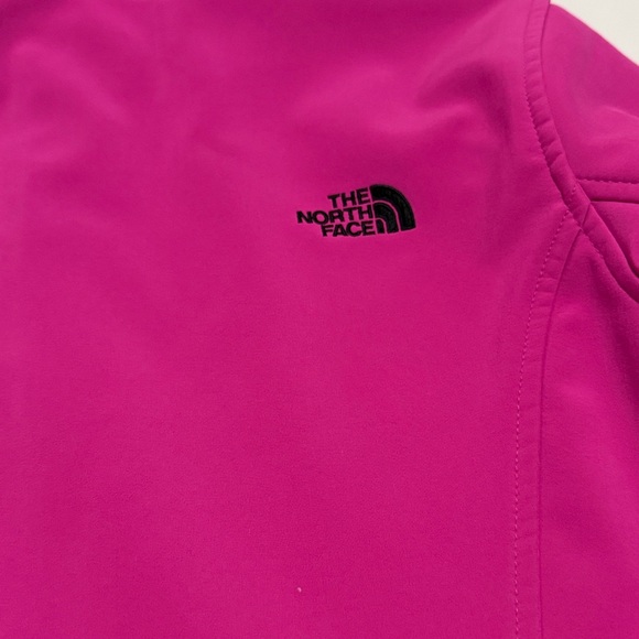 The North Face Pink Full Zip  Softshell Hoodie Jacket M - Picture 7 of 7